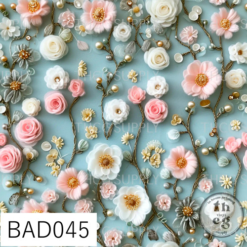 BAD045 3D Florals