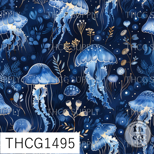 THCG1495 Jelly Fish Blue