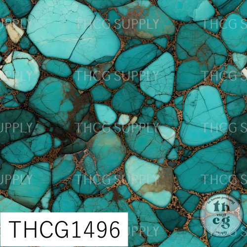 THCG1496 Turquoise Marble