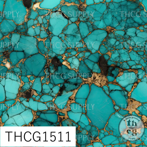 THCG1511 Turquoise Marble