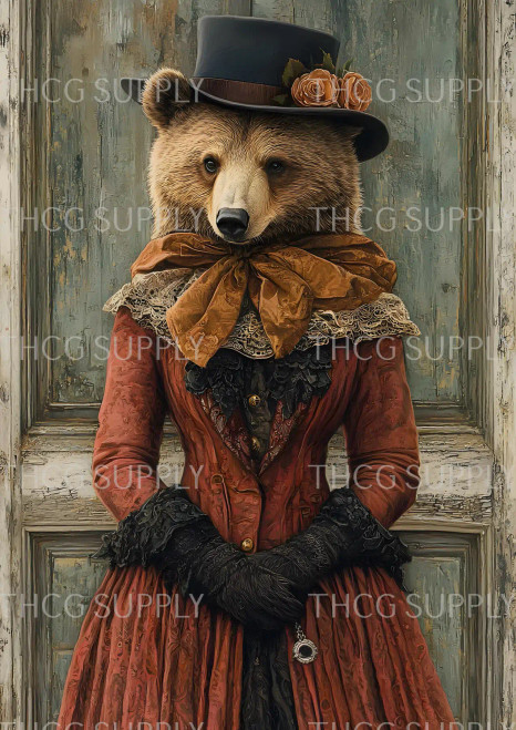 Journal Panel - J917 Anthro Bear