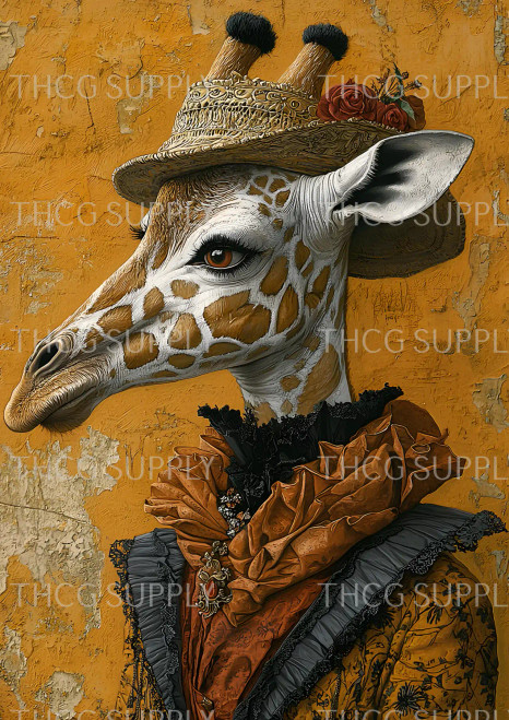 Journal Panel - J940 Anthro Giraffe
