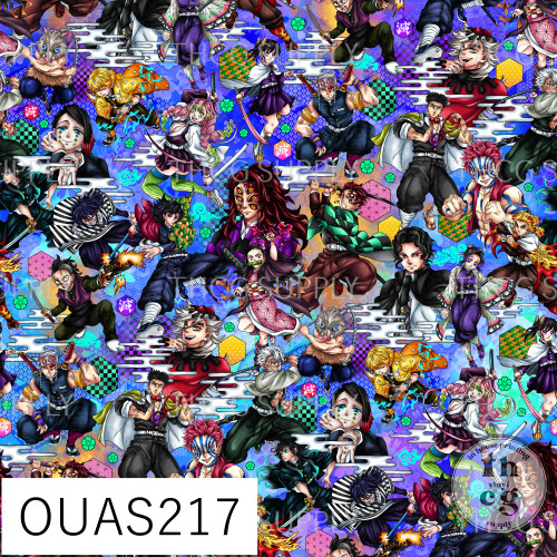 OUAS217 Demon Slayer Blue