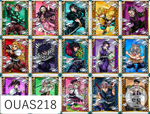 OUAS218 Demon Slayer Cards OUAS218 Demon Slayer Cards