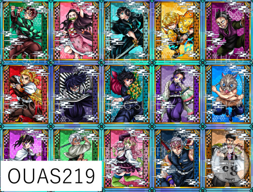 OUAS219 Demon Slayer Cards OUAS219 Demon Slayer Cards