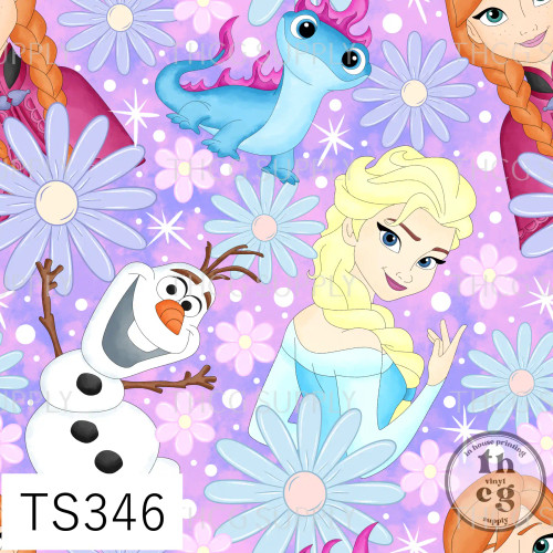 TS346  Frozen Purple Purple
