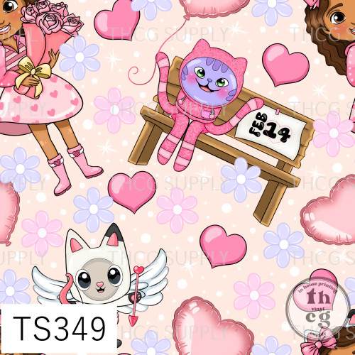 TS349 Gabby Valentine Black