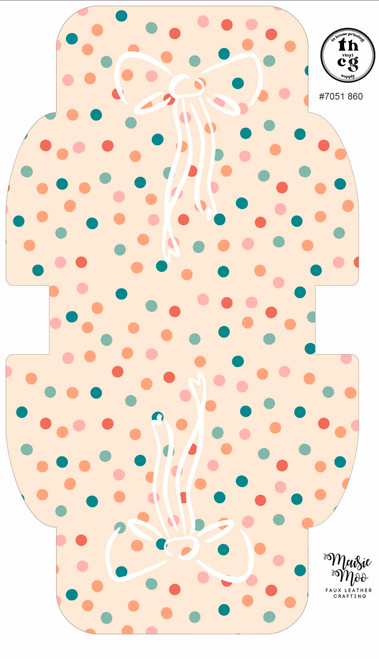 Cut and Sew - Kallie Purse #860 Colorful Dots