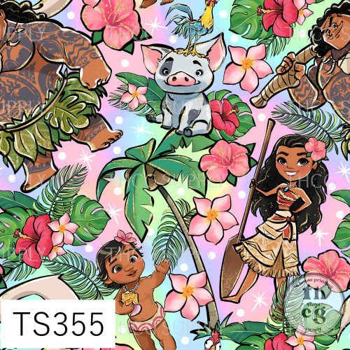 TS355 Tropical Princess Rainbow