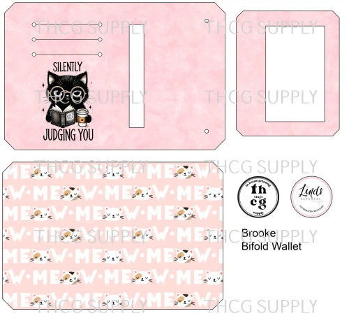 Cut and Sew - Brooke Bifold Wallet silently judging you