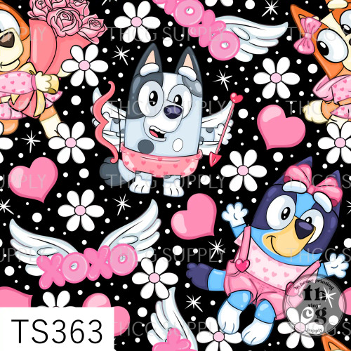 TS363 Blue  Valentine Black