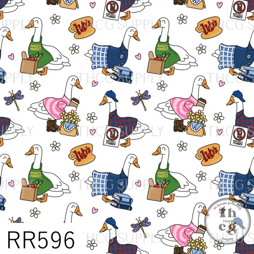 RR596 Gilmore Geese Transparent