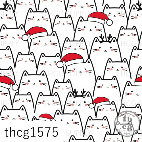THCG1575 Xmas Cats