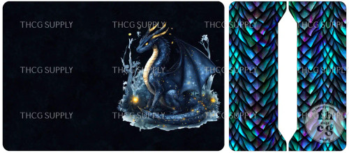 Cut and Sew - Mini Notebook Cover Dragon 2