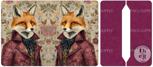 Cut and Sew - Mini Notebook Cover J953 Victorian Fox