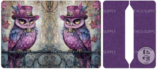 Cut and Sew - Mini Notebook Cover J963 Victorian Owl