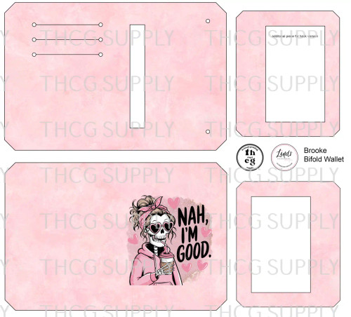 Cut and Sew - Brooke Bifold Wallet Nah I'm good