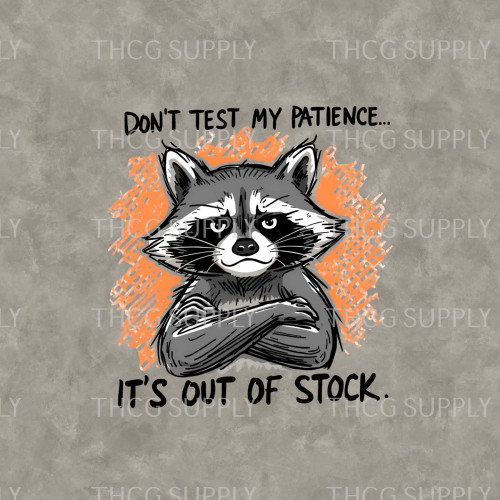 Panel - don't test my patience