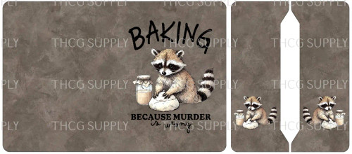 Cut and Sew - Mini Notebook Baking because murder is wrong