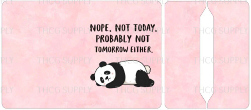 Cut and Sew - Mini Notebook Nope not today copy