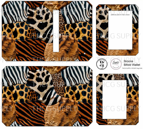 Cut and Sew - Brooke Bifold Wallet BAD087