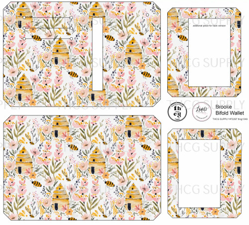 Cut and Sew - Brooke Bifold Wallet Thcg1703