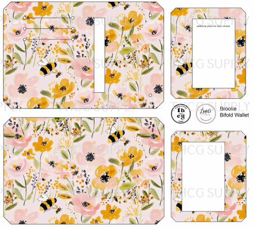 Cut and Sew - Brooke Bifold Wallet Thcg1702