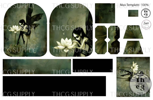 Cut and Sew - Mav Template ZD MAV Dark Fairy