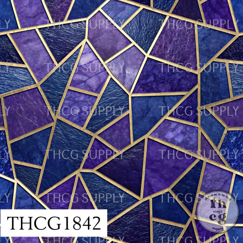 THCG1842 Purple Stained Glass
