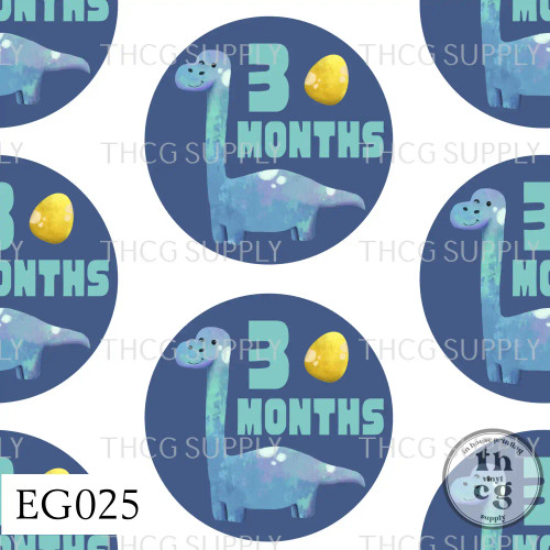 EG025 3 month dinos
