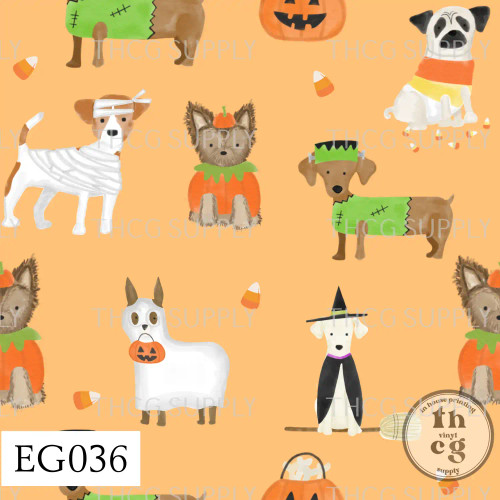 EG036 Halloween Dogs
