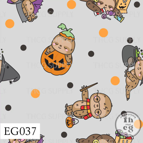 EG037 halloween sloths