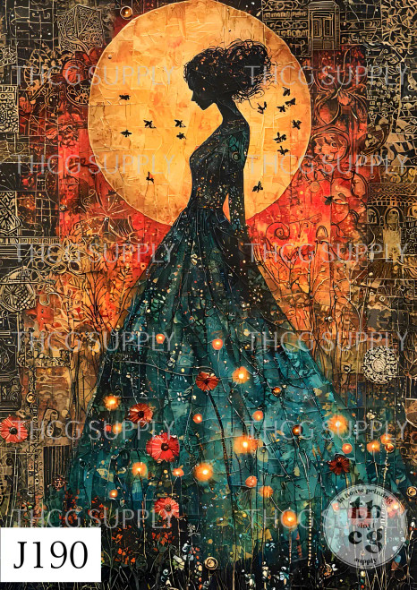 Journal Panel - J190 Whimsical Folklore Women