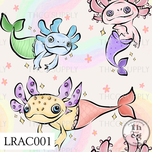 LRAC001 Axolotl Mermaids