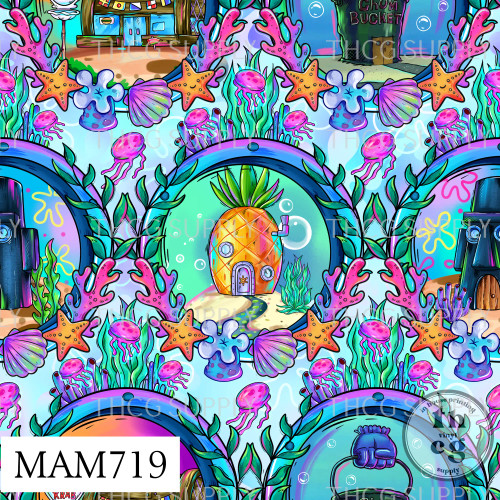 MAM719 Pineapple Blue