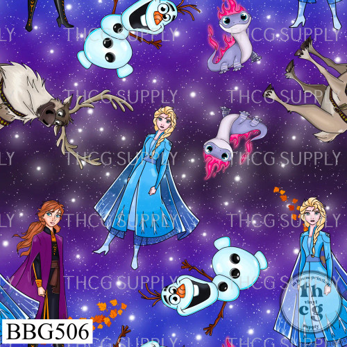 BBG506 Frozen 2 dark blue