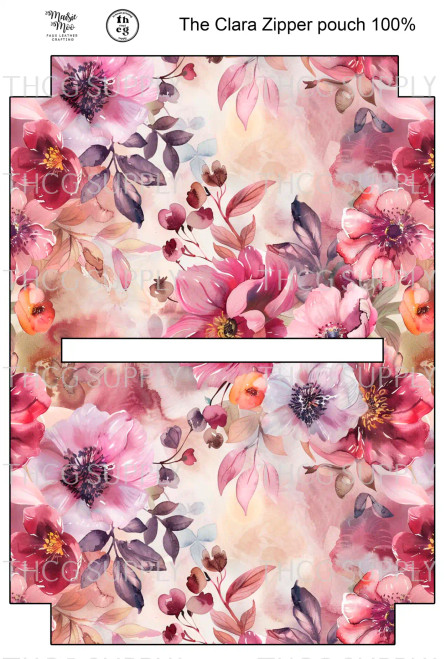 Cut and Sew - Clara Zipper Pouch THCG1816