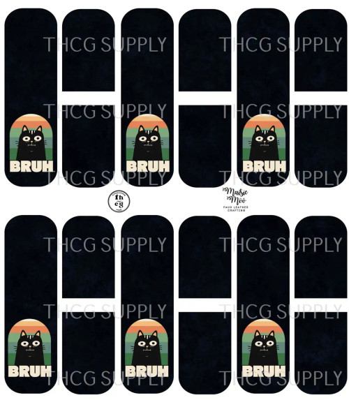 Cut and Glue -  Maisie Moo Bookmarks Bruh