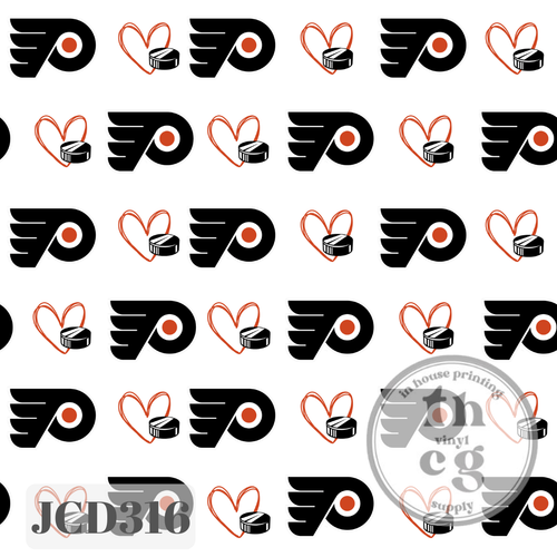 JCD316 Love Fly Hockey
