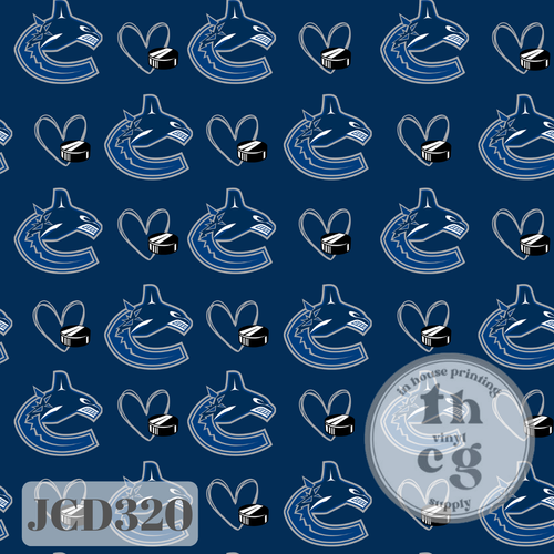 JCD320 Love Orca Hockey Blue