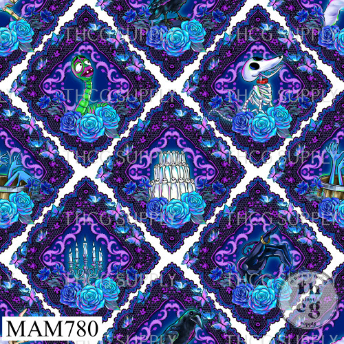 MAM780 Corpse Bride Lace Transparent