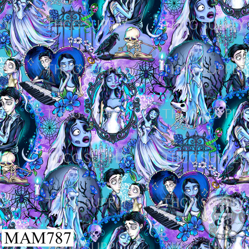 MAM787 Corpse Bride Mix Purple