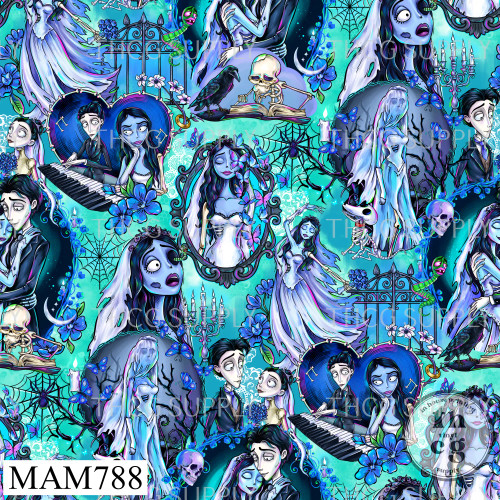 MAM7888 Corpse Bride Mix Teal