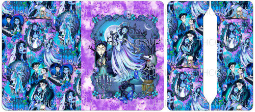 Cut and Sew - Mini Notebook Cover MAM787 Corpse Bride Mix Purple