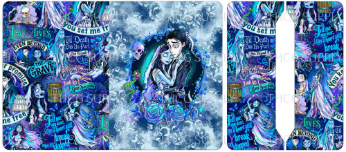 Cut and Sew - Mini Notebook Cover MMAM800 Corpse Bride Dark