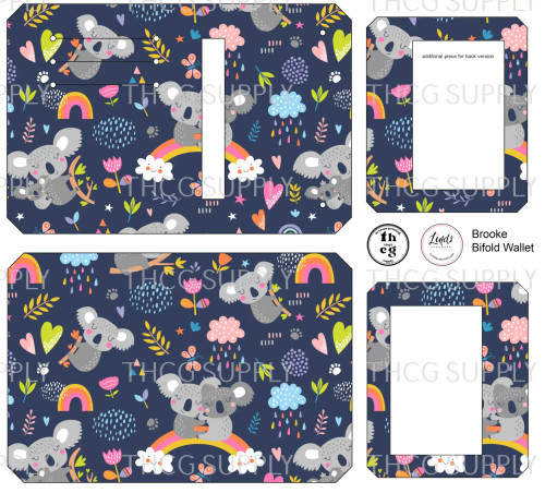 Cut and Sew - Brooke Bifold Wallet THCG1925 Koala