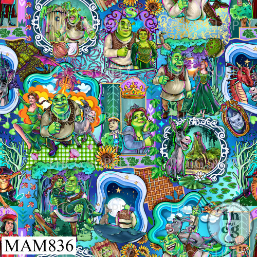 MAM836 Shrek Blue