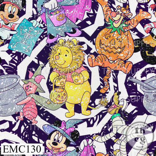 EMC130 Halloween Pooh Bear