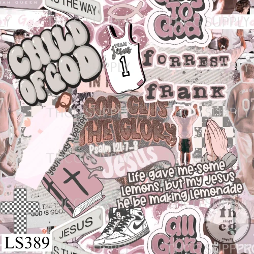 LS389 Forrest Frank Pink