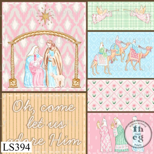 LS394 Nativity scene